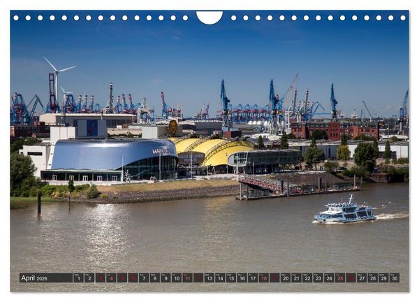 Produktbild: Hamburg.Discover northern Germany&rsquo;s cosmopolitan city (Wall Calendar 2026 DIN A4 landscape), CALVENDO 12 Month Wall Calendar