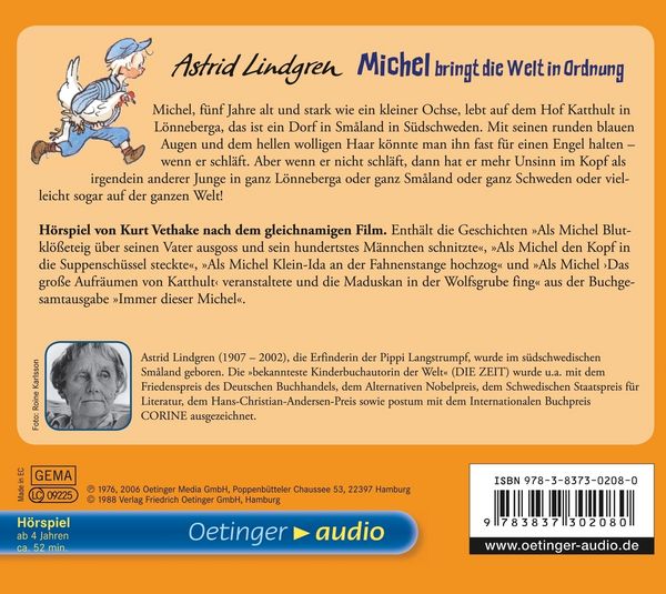 Produktbild: Michel aus L&ouml;nneberga 3. Michel bringt die Welt in Ordnung. H&ouml;rspielklassiker