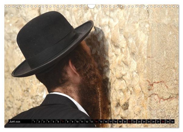 Produktbild: Jerusalem, die heilige Stadt (Wandkalender 2026 DIN A3 quer), CALVENDO Monatskalender