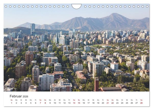 Produktbild: Chile - Ein unbekanntes Paradies. (Wandkalender 2026 DIN A4 quer), CALVENDO Monatskalender