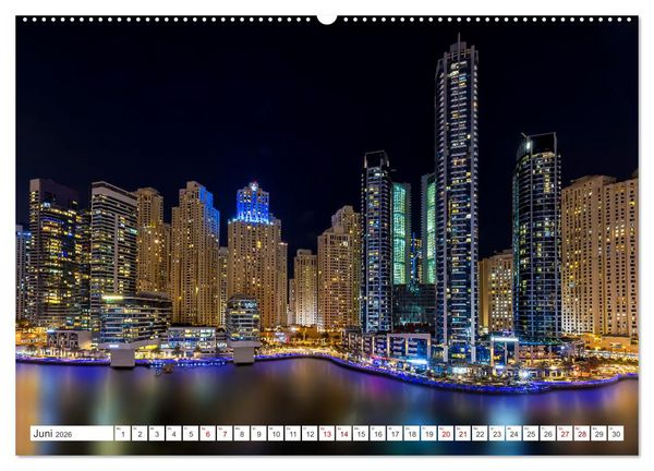 Produktbild: Dubai - Das achte Weltwunder (hochwertiger Premium Wandkalender 2026 DIN A2 quer), Kunstdruck in Hochglanz