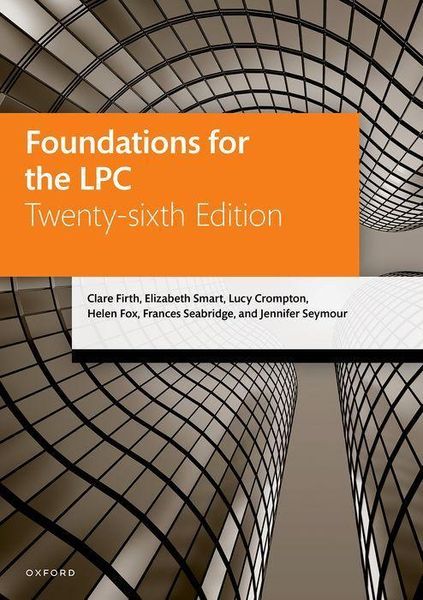 Produktbild: Foundations for the LPC