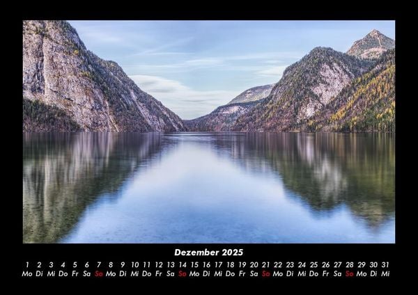 Produktbild: Bergige Welten 2025 Fotokalender DIN A3