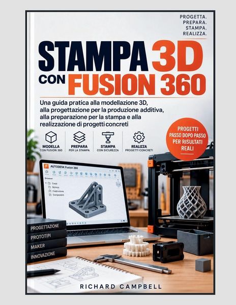 Produktbild: Stampa 3D con Fusion 360