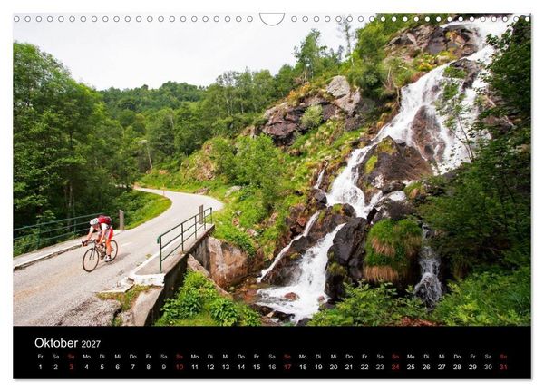Produktbild: Pyren&auml;enp&auml;sse mit dem Rennrad 2027 (Wandkalender 2027 DIN A3 quer), CALVENDO Monatskalender