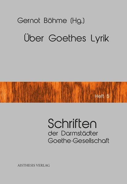 Produktbild: &Uuml;ber Goethes Lyrik
