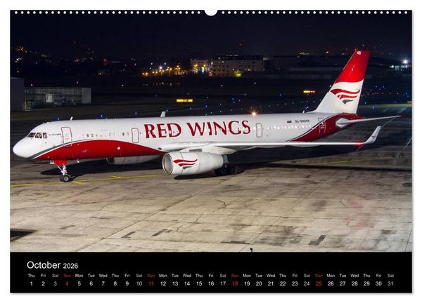 Produktbild: World of Planes (High Quality Premium Wall Calendar 2026 DIN A2 landscape),CALVENDO 12 Month Wall Calendar