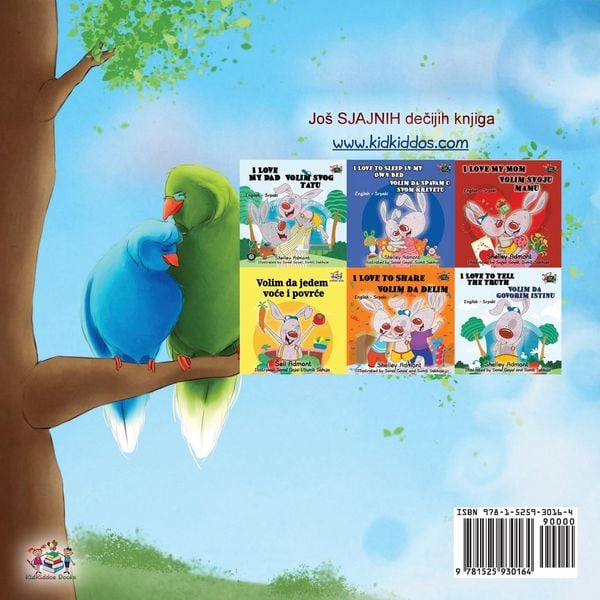 Produktbild: Goodnight, My Love! (Serbian Book for Kids - Latin alphabet)