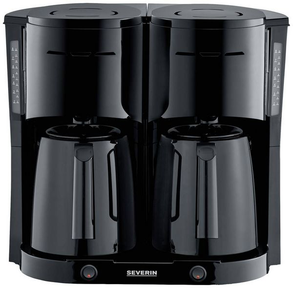 Produktbild: Severin KA 9315 Kaffeemaschine Schwarz Fassungsverm&ouml;gen Tassen=16 Isolierkanne