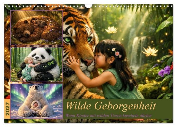 Produktbild: Wilde Geborgenheit (Wandkalender 2027 DIN A3 quer), CALVENDO Monatskalender