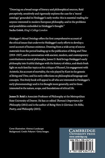 Produktbild: Heidegger's Moral Ontology