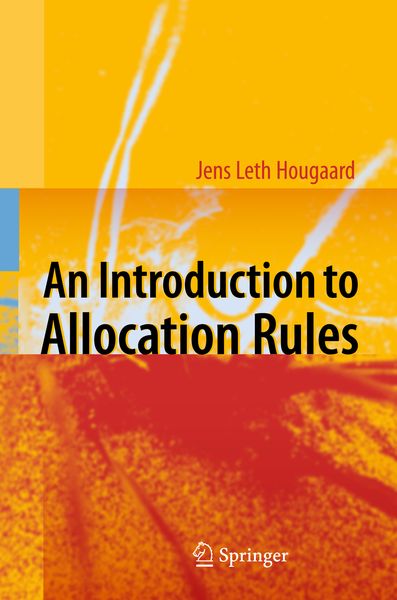 Produktbild: An Introduction to Allocation Rules