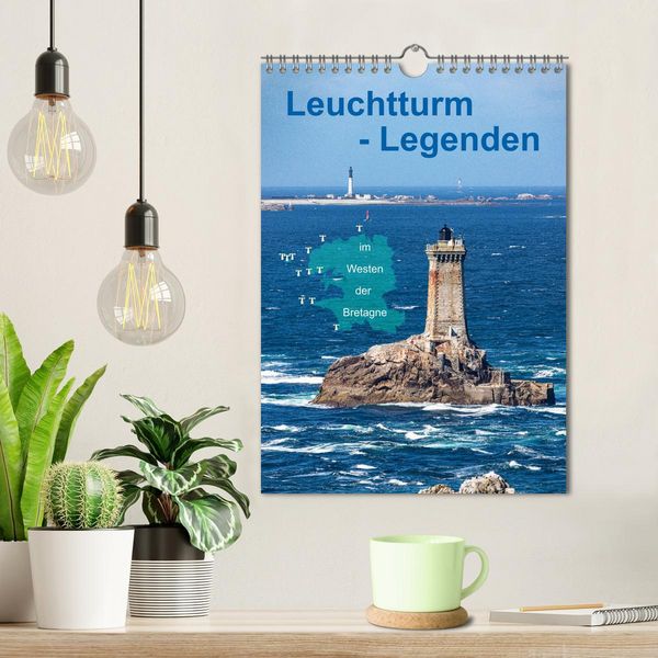Produktbild: Leuchtturm-Legenden im Westen der Bretagne (Wandkalender 2026 DIN A4 hoch), CALVENDO Monatskalender