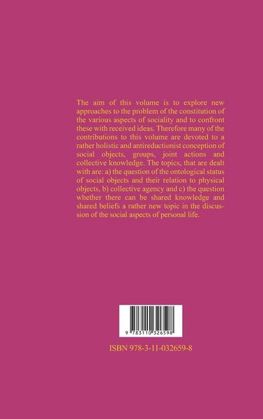 Produktbild: Facets of Sociality