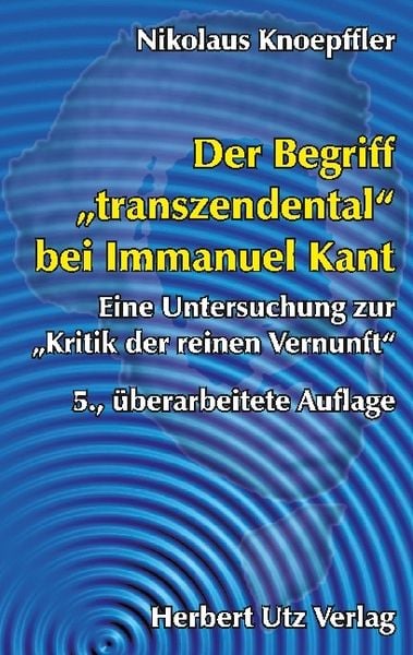 Produktbild: Der Begriff "transzendental" bei Immanuel Kant