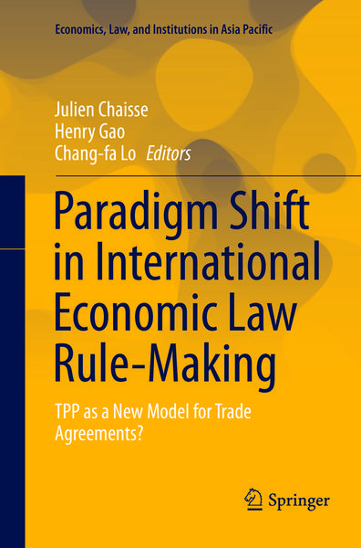Produktbild: Paradigm Shift in International Economic Law Rule-Making