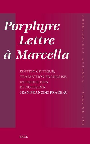 Produktbild: Porphyre - Lettre &agrave; Marcella
