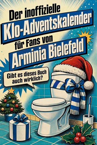 Produktbild: Der inoffizielle Klo-Adventskalender f&uuml;r Fans von Arminia Bielefeld