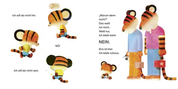 Produktbild: Kleiner Tiger, gro&szlig;e Gef&uuml;hle. Ich WILL aber NICHT!