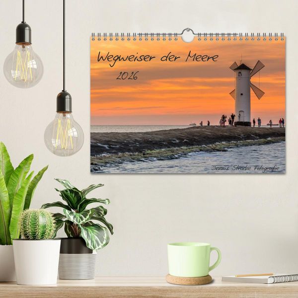 Produktbild: Wegweiser der Meere (Wandkalender 2026 DIN A4 quer), CALVENDO Monatskalender