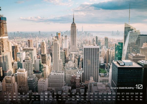 Produktbild: New York - die Stadt, die niemals schl&auml;ft - 2027 - Kalender DIN A2