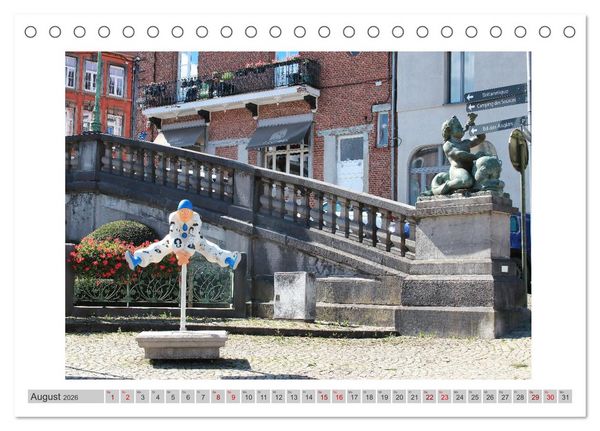 Produktbild: SPA - Die belgische Stadt des Wassers (Tischkalender 2026 DIN A5 quer), CALVENDO Monatskalender