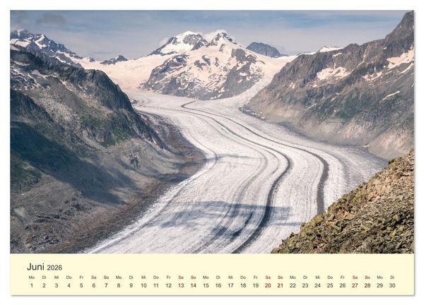 Produktbild: Schweiz - Die gr&uuml;ne Lunge Europas (hochwertiger Premium Wandkalender 2026 DIN A2 quer), Kunstdruck in Hochglanz