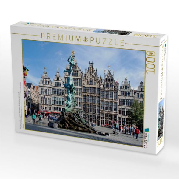 Produktbild: CALVENDO Puzzle Ein Motiv aus dem Kalender Antwerpen, die fl&auml;mische Hafenstadt | 1000 Teile Lege-Gr&ouml;&szlig;e 64x48cm Foto-Puzzle f&uuml;r gl&uuml;ckliche Stunden