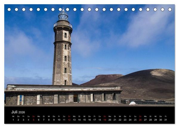 Produktbild: Faszination Azoren (Tischkalender 2026 DIN A5 quer), CALVENDO Monatskalender