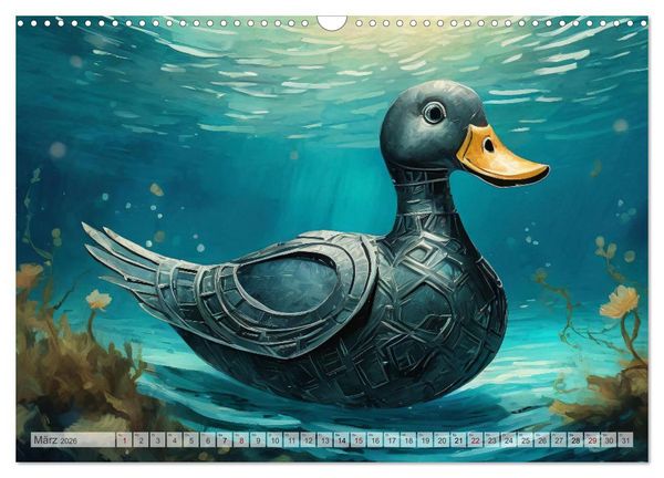 Produktbild: Tierische Metaphern (Wandkalender 2026 DIN A3 quer), CALVENDO Monatskalender