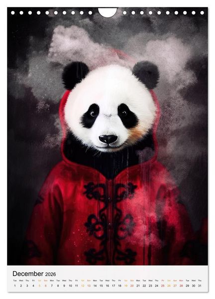 Produktbild: Animalia Fusion (Wall Calendar 2026 DIN A4 portrait), CALVENDO 12 Month Wall Calendar