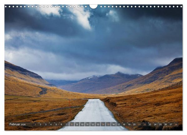 Produktbild: F&auml;r&ouml;er Inseln - Raue Landschaften im Atlantik (Wandkalender 2026 DIN A3 quer), CALVENDO Monatskalender