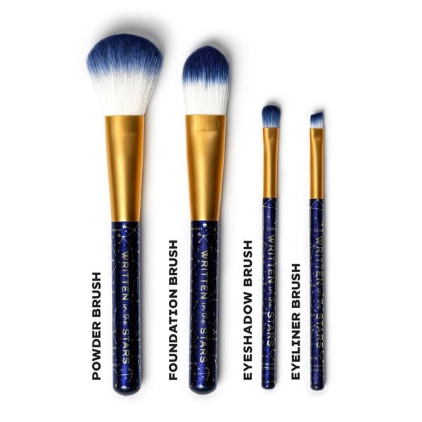 Produktbild: Legami Set mit 4 Schminkpinseln - Oh My Glow! - Sterne