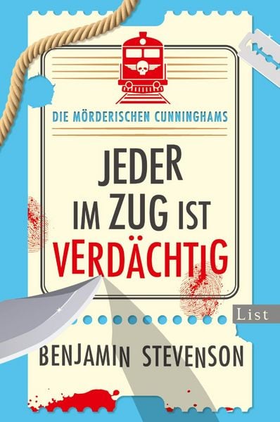 Produktbild: Die m&ouml;rderischen Cunninghams. Jeder im Zug ist verd&auml;chtig