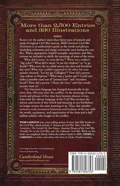 Produktbild: Webb Garrison's Civil War Dictionary