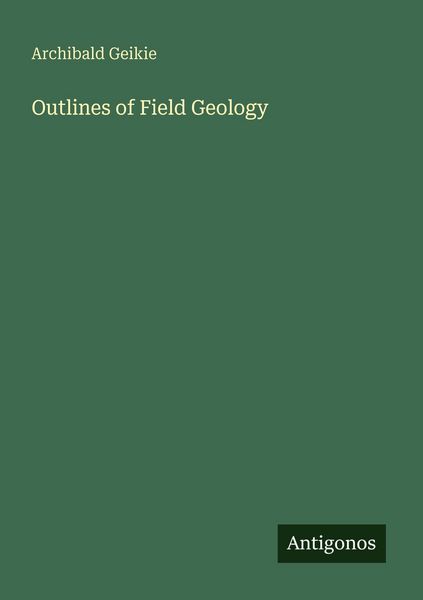 Produktbild: Outlines of Field Geology