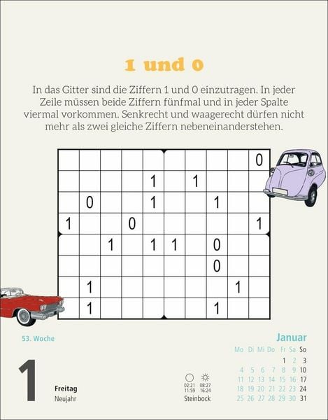 Produktbild: Stefan Heine Rentnerr&auml;tsel Tagesabrei&szlig;kalender 2027