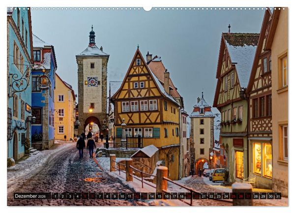 Produktbild: T&uuml;rme und Tore (hochwertiger Premium Wandkalender 2026 DIN A2 quer), Kunstdruck in Hochglanz
