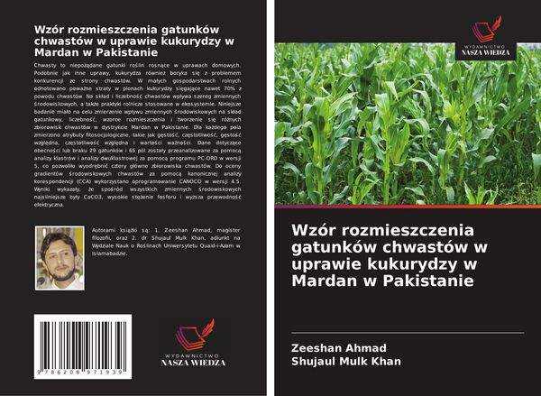Produktbild: Wz&oacute;r rozmieszczenia gatunk&oacute;w chwast&oacute;w w uprawie kukurydzy w Mardan w Pakistanie