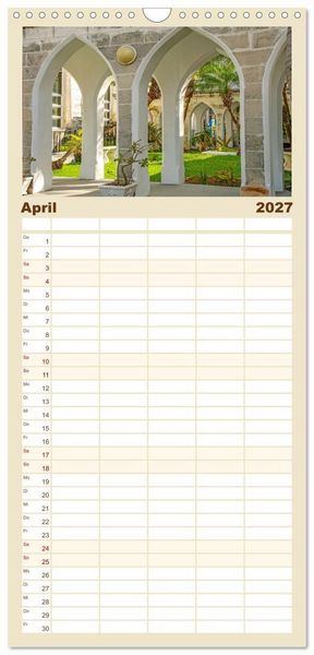 Produktbild: Familienplaner 2027 - Nassau - Stadt mit karibischem Flair mit 5 Spalten (Wandkalender, 21 x 45 cm) CALVENDO
