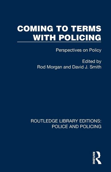 Produktbild: Coming to Terms with Policing