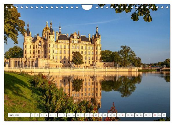 Produktbild: Deutsche Bundesl&auml;nder - Mecklenburg-Vorpommern (Wandkalender 2026 DIN A4 quer), CALVENDO Monatskalender