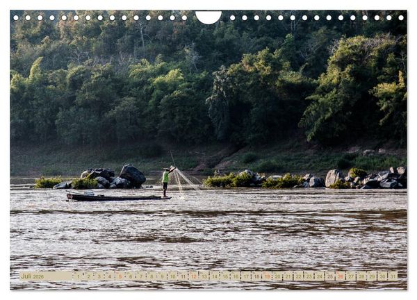 Produktbild: Laos - eine Bildreise (Wandkalender 2026 DIN A4 quer), CALVENDO Monatskalender