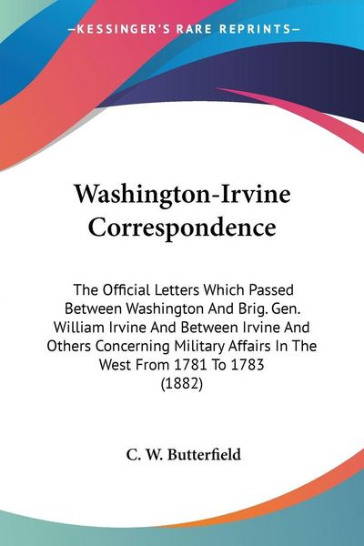 Produktbild: Washington-Irvine Correspondence