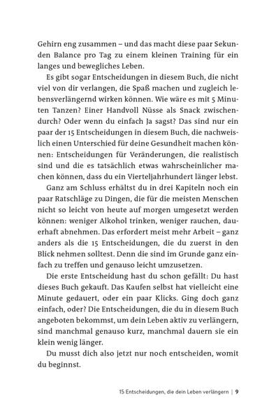 Produktbild: 15 Entscheidungen, die dein Leben verl&auml;ngern