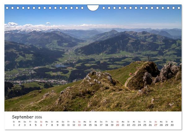 Produktbild: Kitzb&uuml;hel. Die Stadt im Herz der Alpen (Wandkalender 2026 DIN A4 quer), CALVENDO Monatskalender