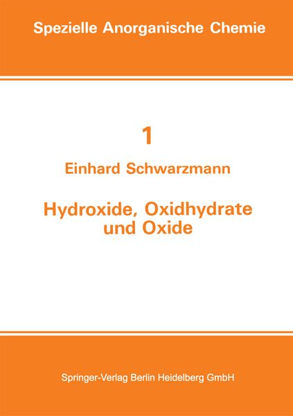 Produktbild: Hydroxide, Oxidhydrate und Oxide