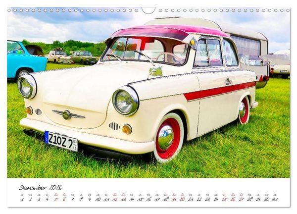 Produktbild: Trabi-Treffen (Wandkalender 2026 DIN A3 quer), CALVENDO Monatskalender