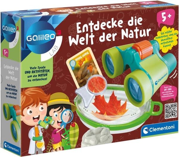 Clementoni - Galileo - Entdecke die Welt der Natur