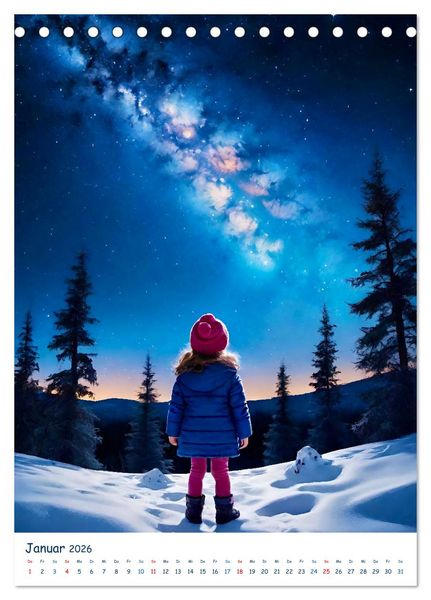 Produktbild: Himmelstr&auml;umer (Tischkalender 2026 DIN A5 hoch), CALVENDO Monatskalender